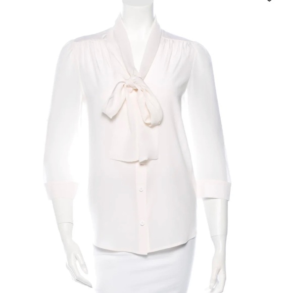 Alice + Olivia silk Blouse - Picture 2 of 3